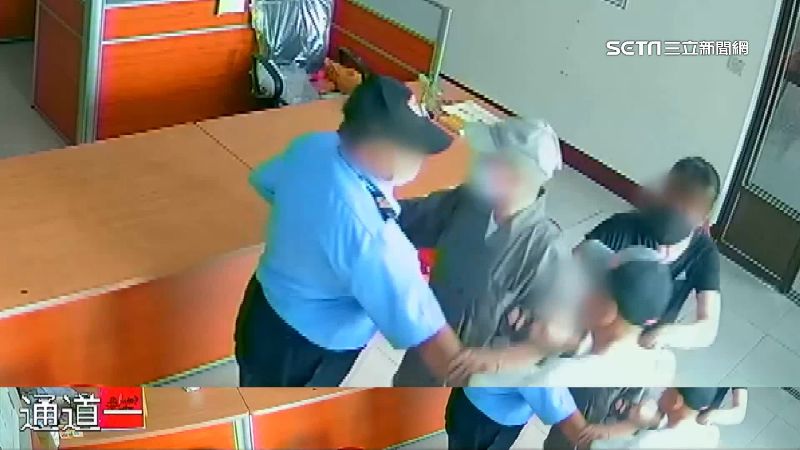 火葬場爆衝突！不滿探訪簽名怒砸椅