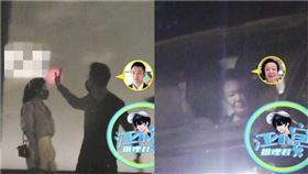  ▲中國狗仔拍到汪小菲了！旁邊緊跟神秘女子　張蘭擺臭臉離開（圖／翻攝自推理君江小宴微博）