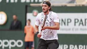 ▲西西帕斯（Stefanos Tsitsipas）曾因場外指導違規。（圖／美聯社／達志影像）