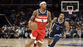 ▲巫師球星畢爾（Bradley Beal）不執行球員選項，成為非受限自由球員。（圖／美聯社／達志影像）