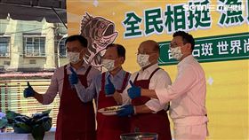 行政院長蘇貞昌、農委會主委陳吉仲、全聯董事長林敏雄，記者劉沛妘攝影