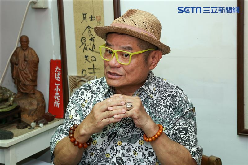 許效舜三立新聞網專訪。（圖/記者楊澍攝影）