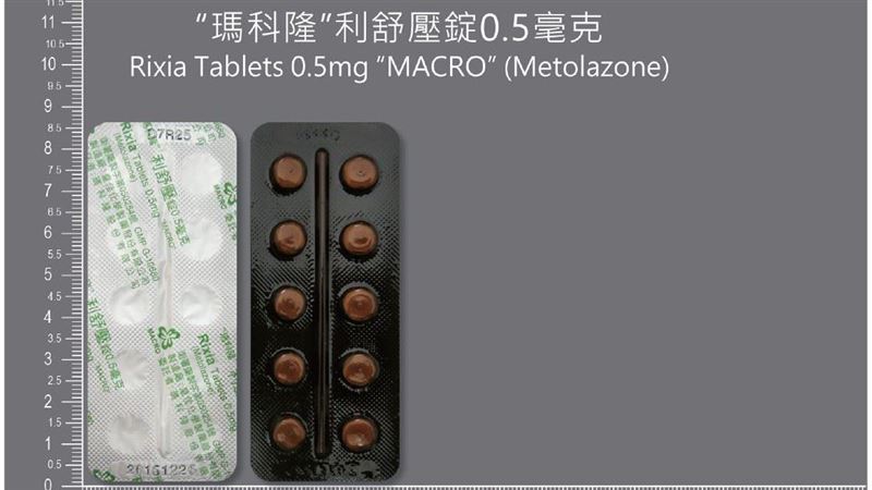 主成分不足！降血壓藥98萬顆全下架