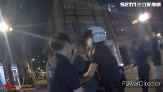 前刑警當街發酒瘋　學弟關心遭扯衣領