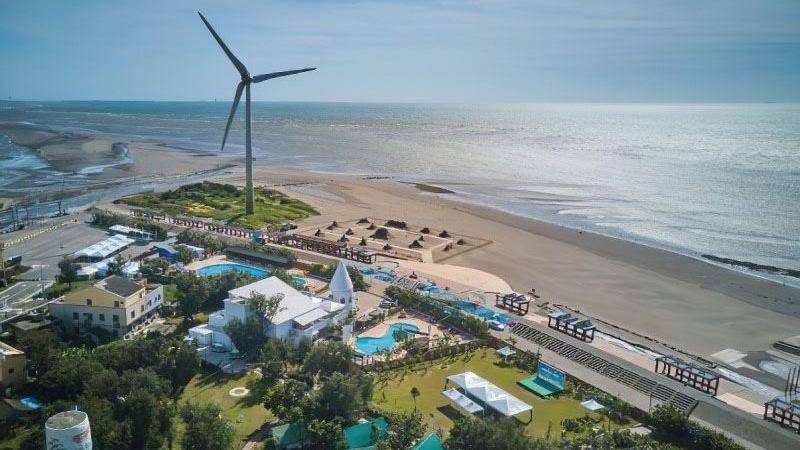 台中大安濱海樂園　限時免費開放戲水