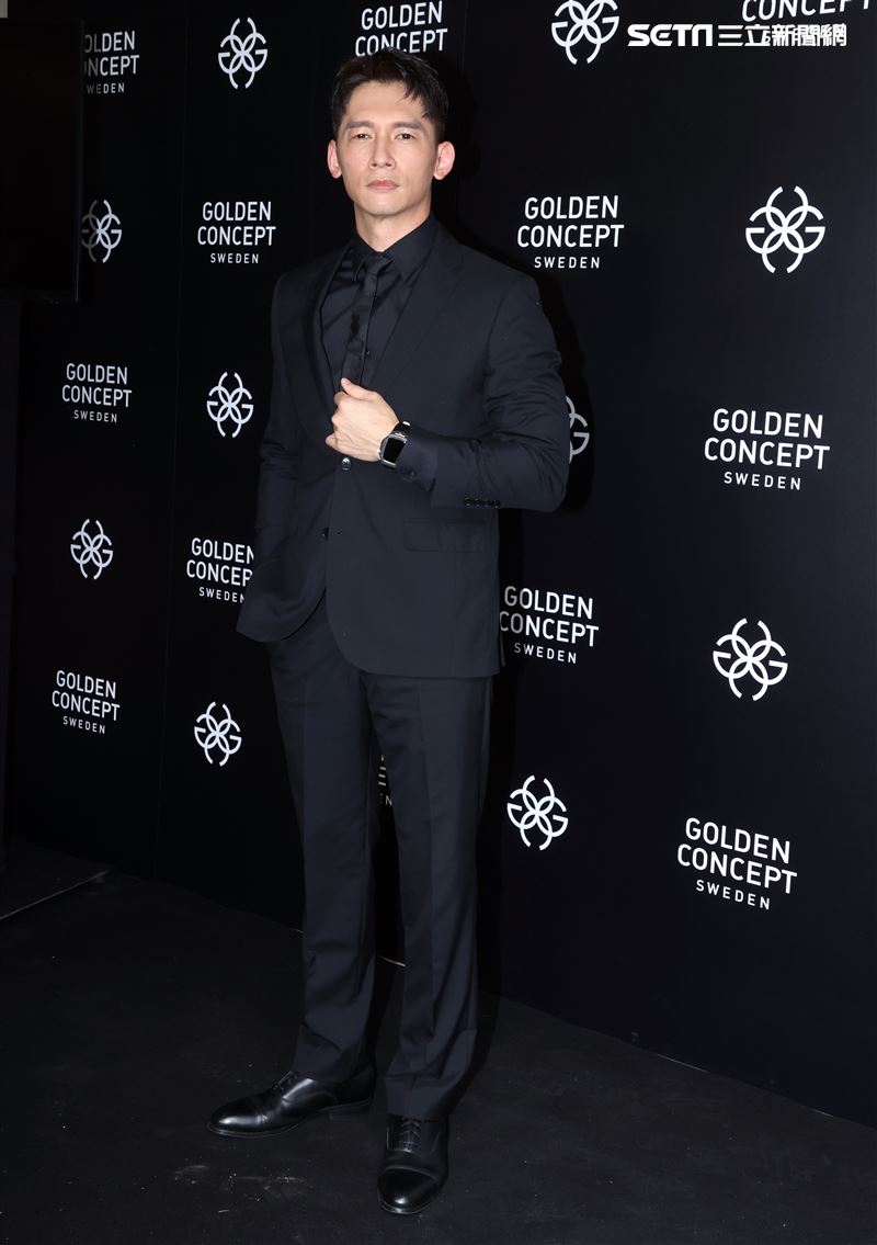 温昇豪出席Golden Concept 全球首間概念店。（記者邱榮吉/攝影）