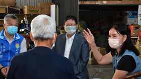 正義輪胎行,楊文科,媳婦,慰問金（圖／新竹縣府提供）