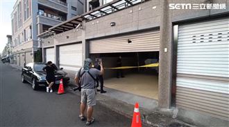 S-70C墜地　直升機零件射穿鐵門