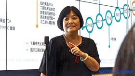 全福生技董事長兼總經理簡海珊。（圖／記者戴玉翔攝影）