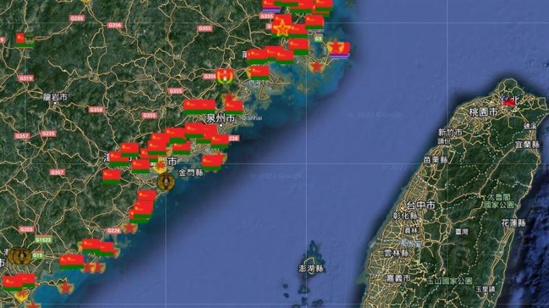 學生製解放軍地圖遭恐嚇：找出他消除