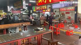 新／知名滷肉攤鬥毆　電扇砸1男命危（圖／翻攝畫面）