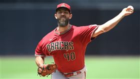 ▲邦加納（Madison Bumgarner）達成生涯2000K里程碑。（圖／路透社／達志影像）