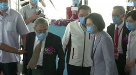 蔡英文、侯友宜出席「南亞科技新廠動土典禮」