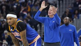 ▲勇士主帥柯爾（Steve Kerr）。（圖／美聯社／達志影像）
