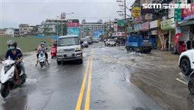 桃園市,自來水管爆裂,桃鶯路,