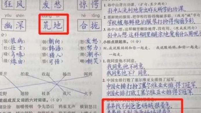 男童寫字太狂！網一看驚：王羲之再現