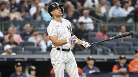 ▲史坦頓（Giancarlo Stanton）敲出追平3分砲。（圖／路透社／達志影像）