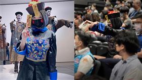 「雪乳戰神」郭鬼鬼化身成超萌殭屍。（圖／翻攝自郭鬼鬼臉書）