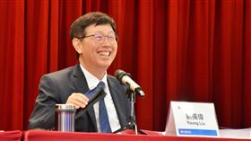 鴻海董事長劉揚偉5月31日出席主持鴻海股東會。（圖／鴻海提供）