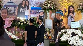 告別式,正義輪胎行,縱火,男友（圖／記者羅欣怡攝影）