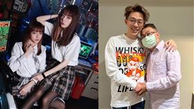 酷炫與「軒姐宸妹」父親達成共識開心相擁。（圖／翻攝自酷炫臉書）