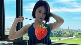 艾瑞絲曬出穿比基尼的美照。（圖／翻攝自艾瑞絲IG）