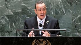 瓜地馬拉總統賈麥岱表示，在他任內就會維持和台灣的邦交。(圖／路透社／達志影像)
