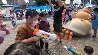 新北三重水樂園試營運　小朋友嗨翻
