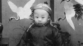 溥儀小時候。（圖／翻攝自百度）