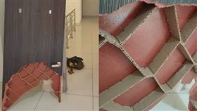 千萬豪宅,門,紙板