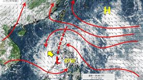 氣象專家吳聖宇指出，一旦芙蓉成颱，路徑方面如果較靠近台灣，將會對週末天氣影響大。