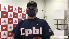 北市大內野手林俊恩。（圖／記者蔡厚瑄攝影）
