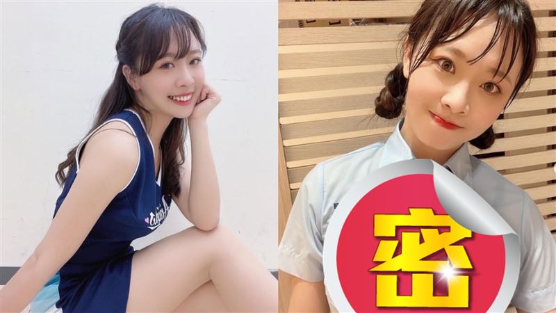 制服正妹襯衫濕透了　超兇身材全現形