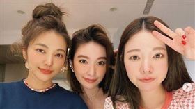 三姐妹合體。（圖／翻攝自許菲菲IG）