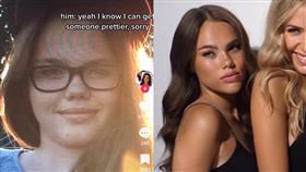 金分享，自己在學生時期是一名普妹。（圖／翻攝自《kim.decker》TikTok、《kim.decker》IG）