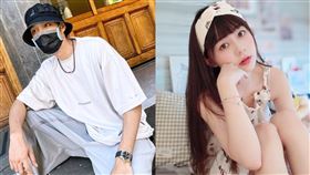 曹佑寧的女友鍾蕙羽宣布兩人已經分手。（圖／翻攝自鍾蕙羽、曹佑寧IG)