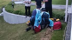 台東縣,知本,觸電,電箱,飯店,照明燈（圖／翻攝畫面）