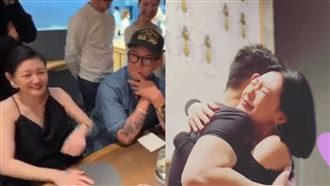 具俊曄回台同框大S　小S抱尪喊這句