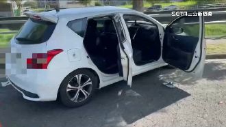 駕駛自撞後消失！留20顆子彈追查中