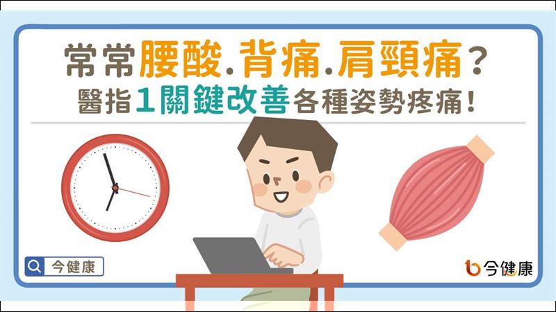 姿勢不良才腰痠背痛？良好姿勢也會！