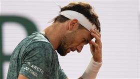 ▲克羅埃西亞名將西里奇（Marin Cilic）因確診退賽。（圖／美聯社／達志影像）