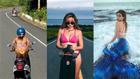 ▲多圖／翹臀騎車爆紅　墾丁「辣騎士正面照」來了！（圖／敏敏授權提供）