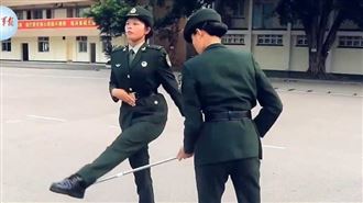 為了習近平！駐港女兵訓練畫面曝光