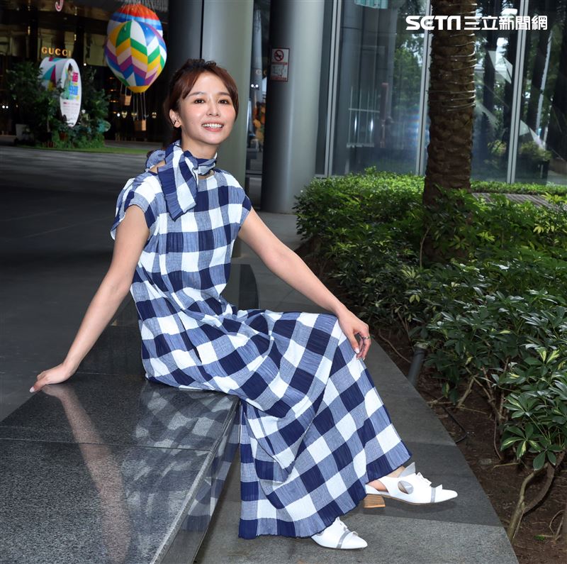 陳明珠三立新聞網專訪。（記者邱榮吉/攝影）