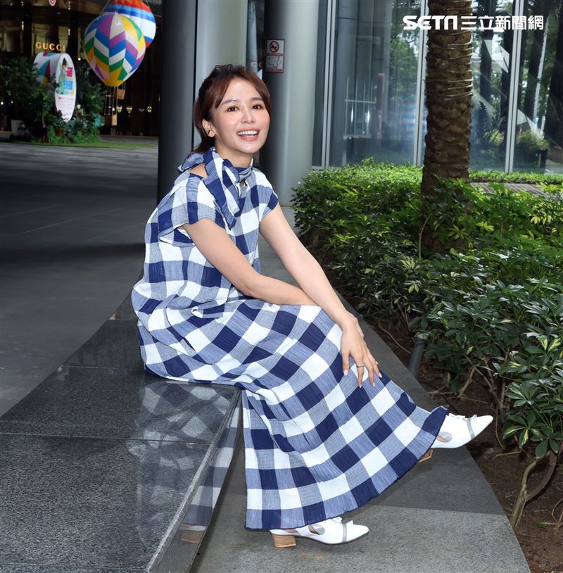 陳明珠三立新聞網專訪。（記者邱榮吉/攝影）