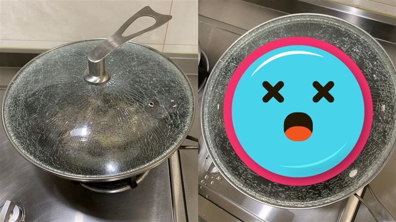 她魚煎一半鍋蓋炸出蜂巢　內行揭原因