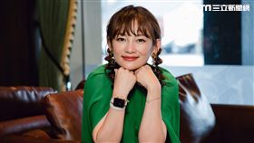 張涵雅三立新聞網專訪。 （圖／記者楊澍攝影）