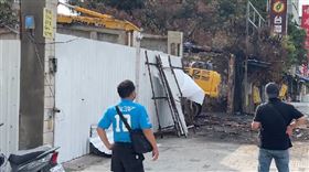 輪胎行,拆除,火警,陳爸爸（圖／翻攝畫面、民眾楊清華提供）