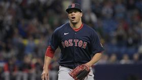 ▲羅布里斯（Hansel Robles）投4球砸鍋還挨再見安打。（圖／美聯社／達志影像）