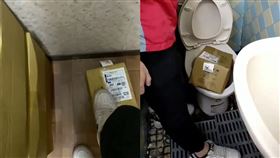 OK便利超商,包裹事件,踩踏,丟馬桶